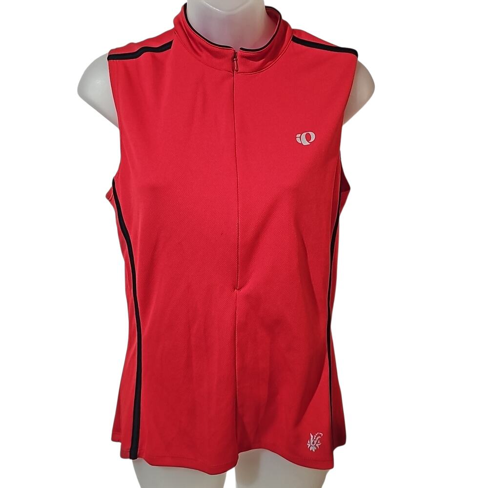 Pearl Izumi Select Series Womens Cycling Jersey Large Red 1/2 Zip
